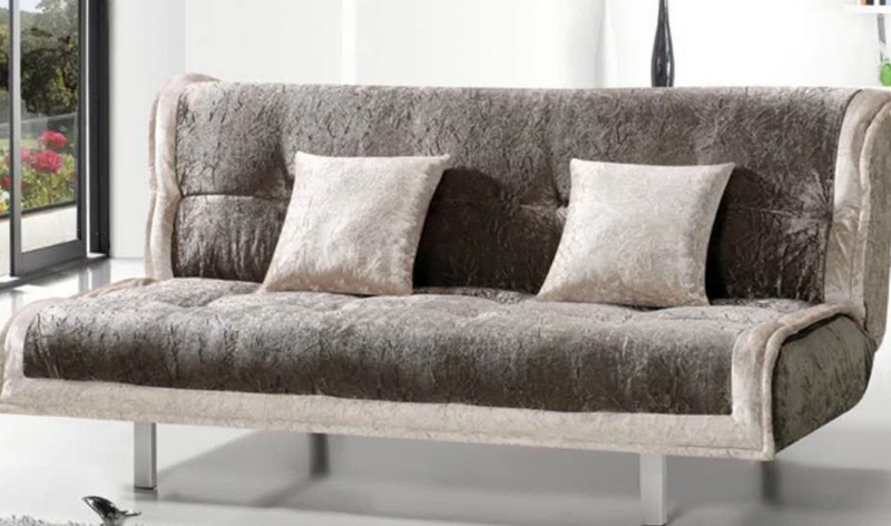 sofa giường vải nhung