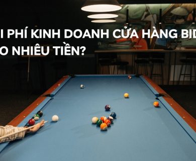 chi phí mở quán bida