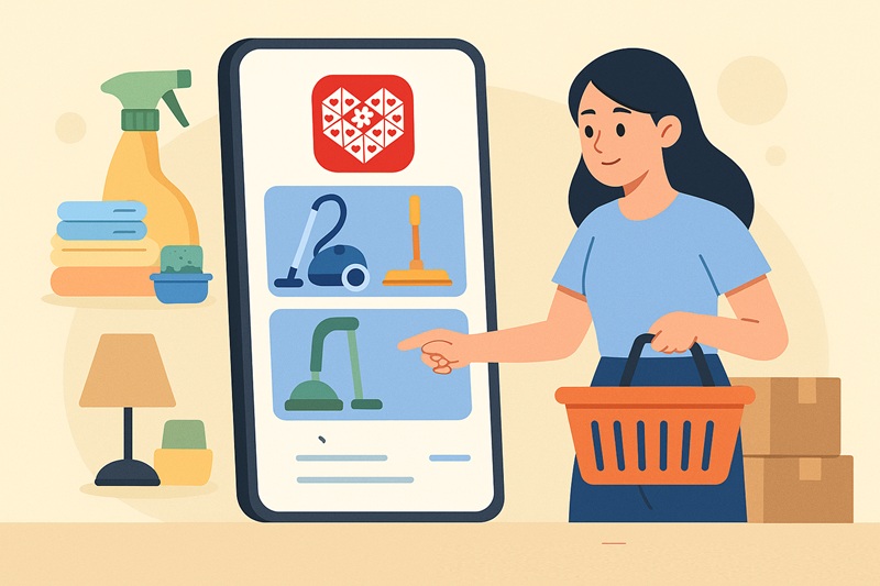 dùng dịch vụ mua hàng hộ