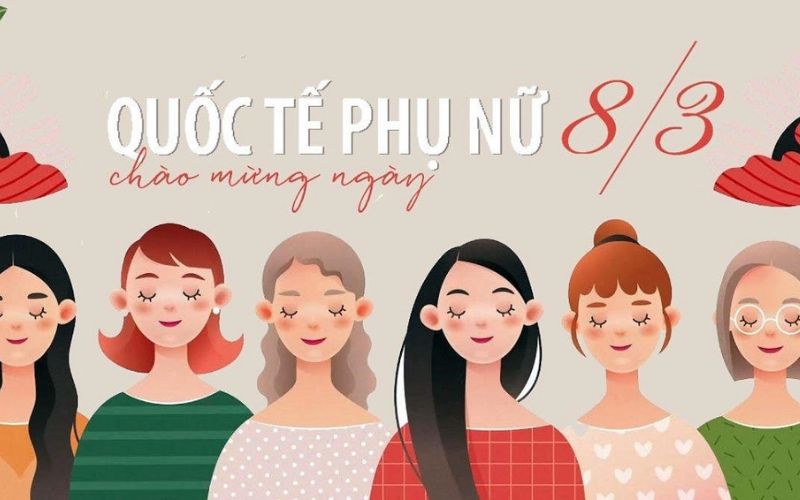 sale quốc tế phụ nữ 8.3