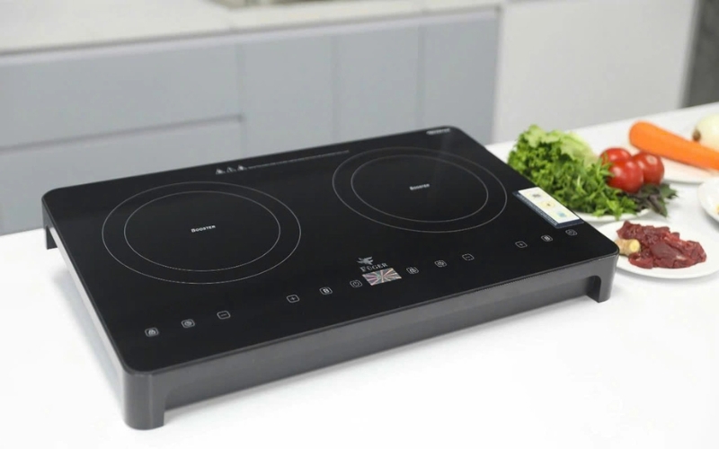 Cấu tạo của bếp từ đôi